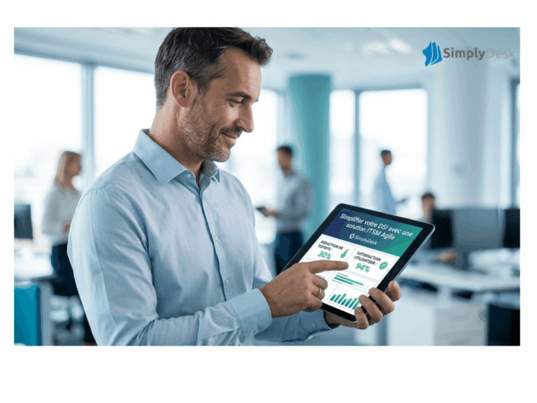 DSI choisir une solution ITSM agile comme SimplyDesk
