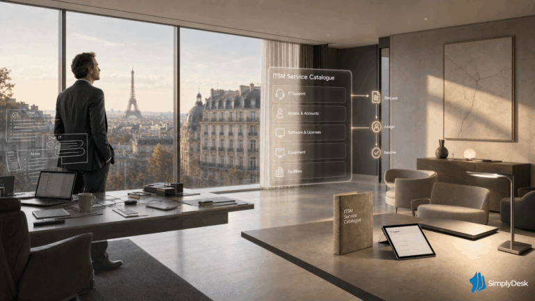 Catalogue de services ITSM : étude de cas avec SimplyDesk